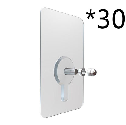 Strong adhesive non-marking nail wall nail free punching installation rack pendant paste screw rod without nails nail