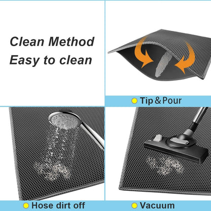 Waterproof Double Layer Cat Litter Mat and Sand Filter